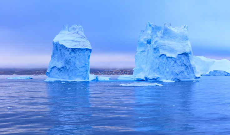 Icebergs in Ilulissat, Greenland